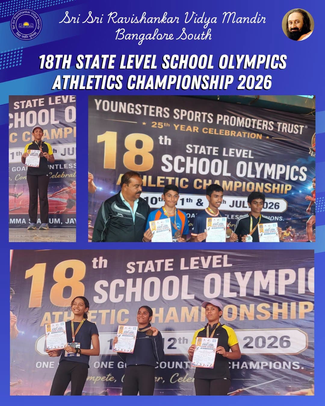 18th State Level School Olympics Athletics Championship 2026
