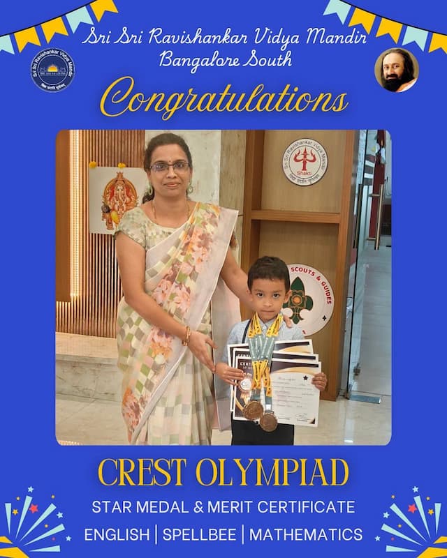 Krishnan Ayushman Sahoo of Grade I has been awarded the Star Performance Award