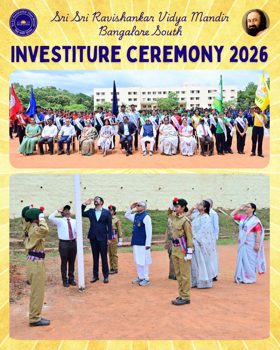 The Investiture Ceremony 2026–2027 at SSRVM Bangalore South